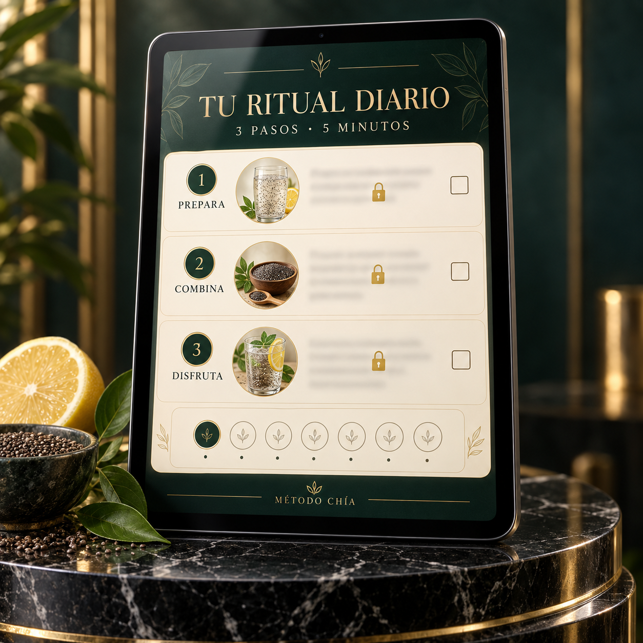 Tu ritual diario con chía en 3 pasos